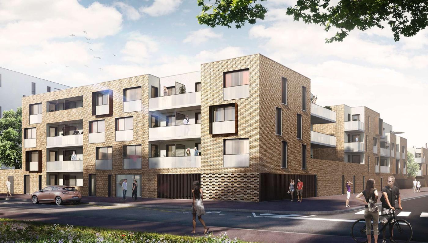 L’ESTRADE, Dunkerque — 129 logements en résidence séniors services et 57 logements