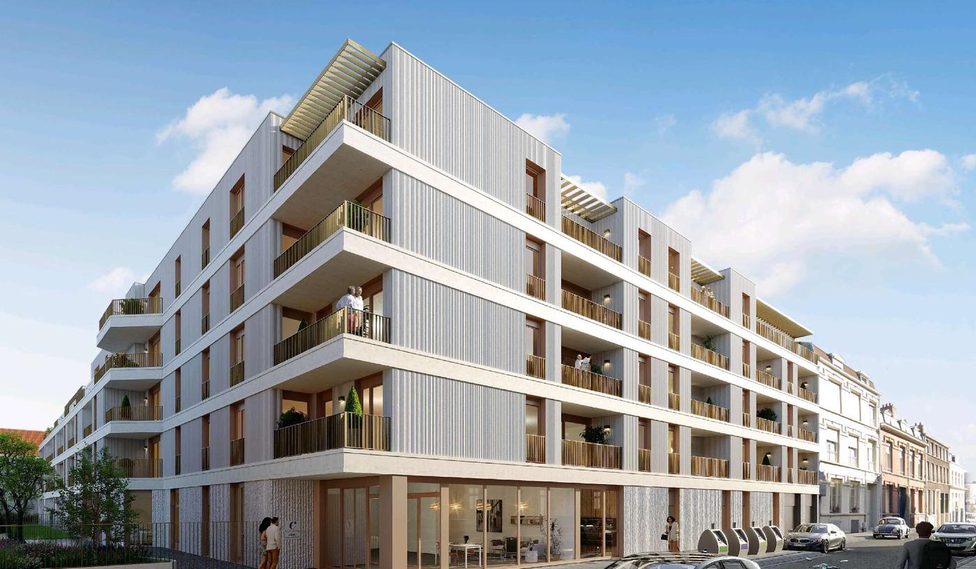 LE BONNEVILLE, Dunkerque — Résidence séniors de 94 appartements